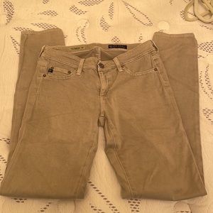 AG - the Jegging super skinny - Womens - putty colored - Size 27R